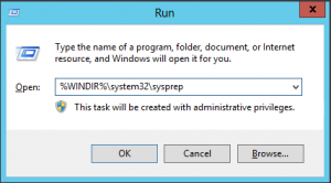 sysprep